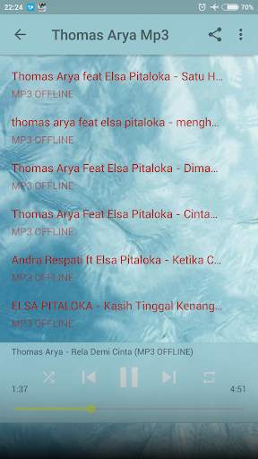 Thomas Arya Mp3 Offline screenshot 6
