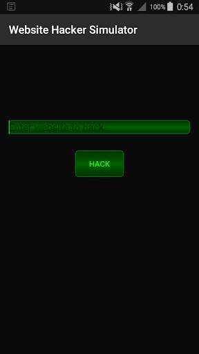 Website Hacker Simulator screenshot 1