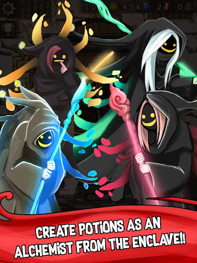 Alchemy Clicker - Potion Games Idle Fantasy Rpg screenshot 6