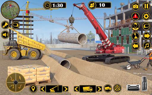 Road Construction JCB Games 3D screenshot 6