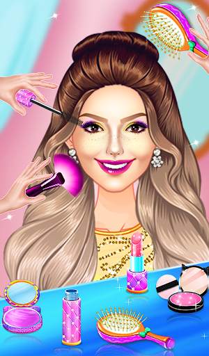 Royal Doll Games: Makeup Games screenshot 8