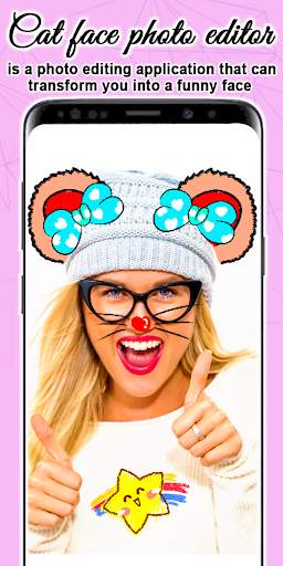 Cat Face Photo Editor screenshot 1