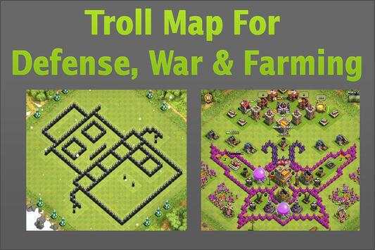 Troll Map For COC screenshot 1