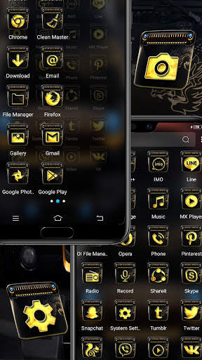 Black Jeep Launcher Theme screenshot 4