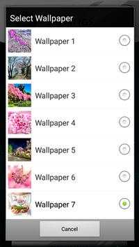 Sakura Live Wallpapers screenshot 8