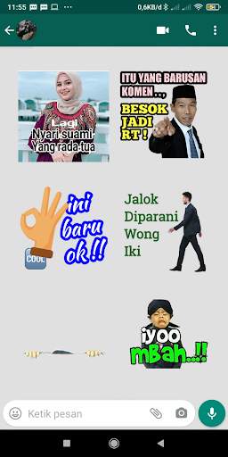 Stiker WA Perang Gambar Lucu Meme WAStickerApps screenshot 7