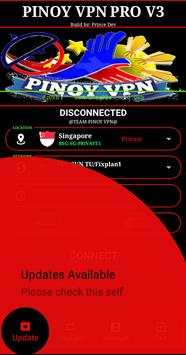 PinoyVPN PRO V3 3 تصوير الشاشة