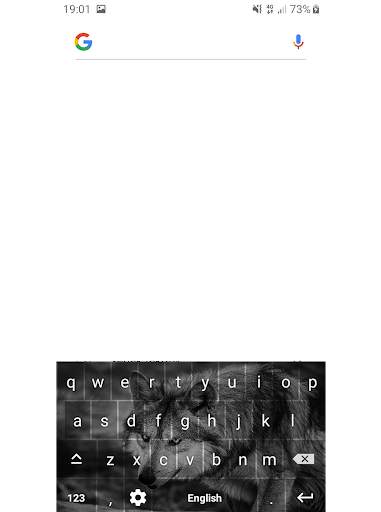 Neon Wolf Keyboard Themes screenshot 13