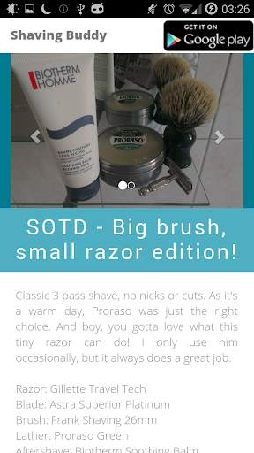 Shaving Buddy screenshot 1