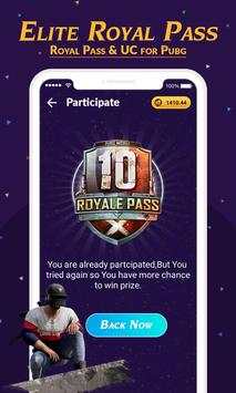 Win Royal Pass & Get UC For Pubg screenshot 5
