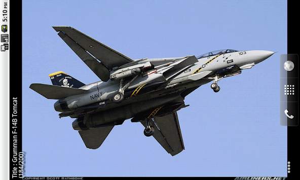 F-14 Live Wallpaper Lite screenshot 4