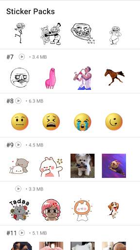 Animated Stickers for Whatsapp Free Wastickerapps screenshot 1