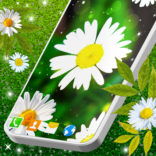 3D Daisy Spring Live Wallpaper icon