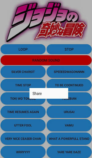 JoJo Soundboard screenshot 3