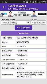 Live Train Status screenshot 3