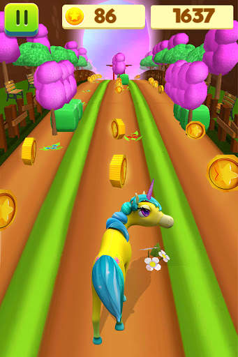 Unicorn Run Pony Running Games screenshot 4