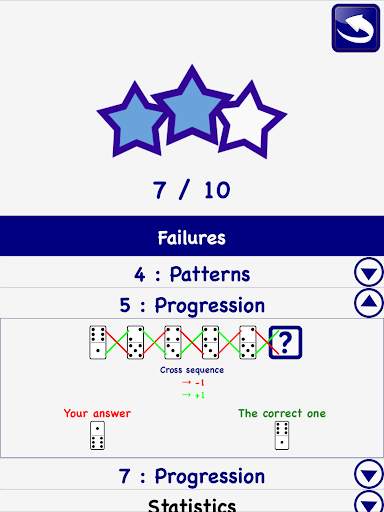Domino psychoTest Brain LITE screenshot 3