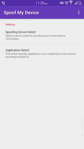 Spoof My Device [Xposed] screenshot 1