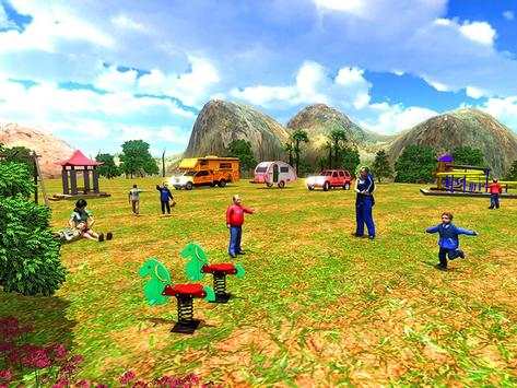 Modern Offroad Uphill Camper Van Bus Simulator screenshot 8