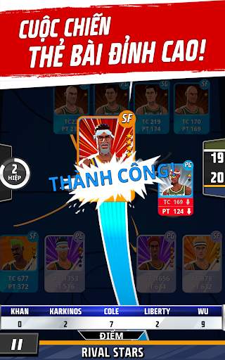 Bóng rổ Rival Stars screenshot 17