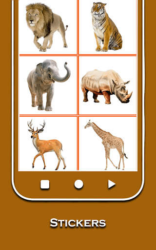 Wild animal photo editor frame screenshot 8