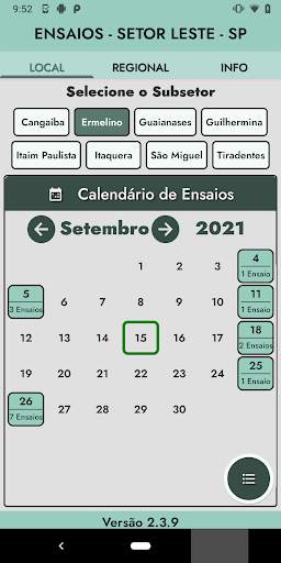 CCB Ensaios Setor Leste SP screenshot 4