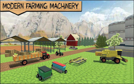 Farm Tractor Sim - Forage Farming Games screenshot 16