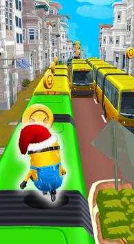 Subway Mini-on's Runner: 3D Banana Rush Game screenshot 2