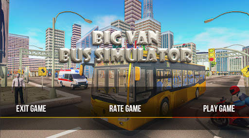 Bus Van Game Real Drive screenshot 1