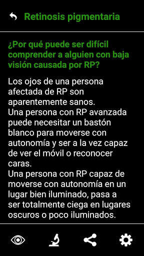 Tengo Baja Visión - Simulador screenshot 5