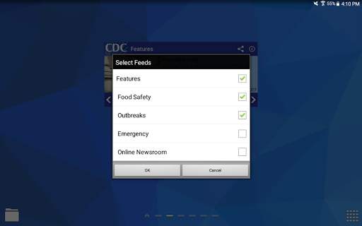 CDC Widget screenshot 4
