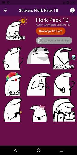 Flork Stickers - Animated screenshot 4