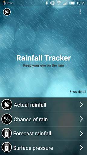 Rainfall Tracker screenshot 1