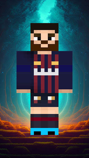 Messi Skin for Minecraft screenshot 6