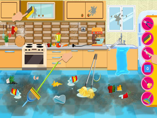 Messy Mansion Cleanup: Family Home Cleaning Game screenshot 8