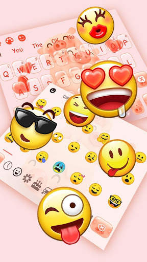 Cute Pink Pig keyboard screenshot 3