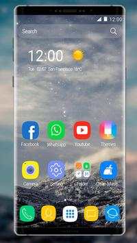 Theme for Samsung Galaxy Note 8 screenshot 1