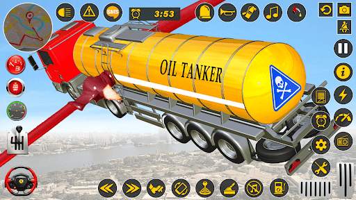 Oil Tanker Truck Driving Games screenshot 6