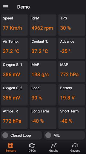 Metior OBD2 ELM327 (USB-BT-WF) screenshot 1