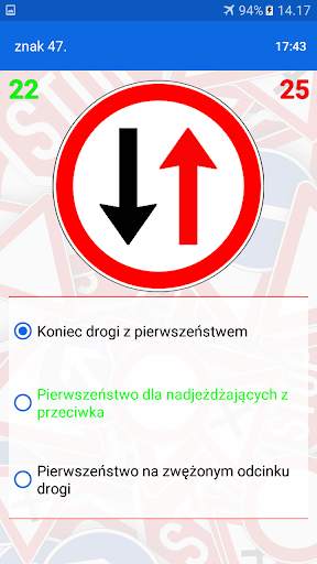 Znaki drogowe - Polska screenshot 22