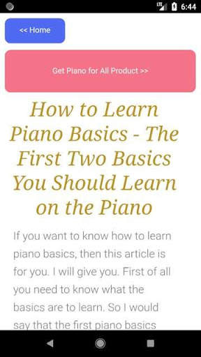 Free Piano Learn Offline App Download Play Songs screenshot 4