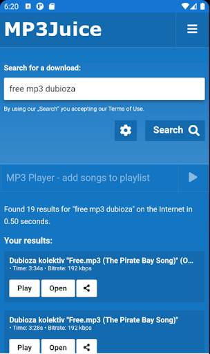 MP3Juice - Free MP3 Search & Player screenshot 2