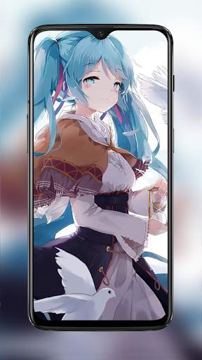Hatsune Miku Anime Live Wallpapers Collection screenshot 3