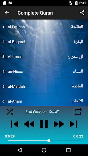 Wadi Alyamani no ads complete Quran MP3 no net скриншот 2