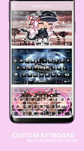 Anime Keyboard Theme Gacha Life स्क्रीनशॉट 4