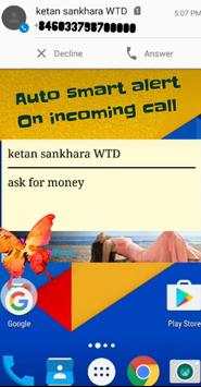 Free Call Note Android App screenshot 4