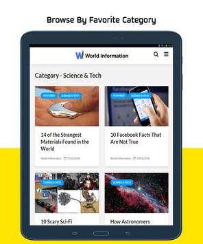 World Information screenshot 14