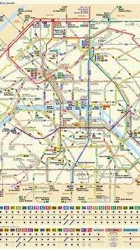 Paris Bus Map screenshot 1