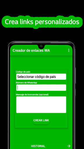 Creador de enlaces para WhatsApp screenshot 2