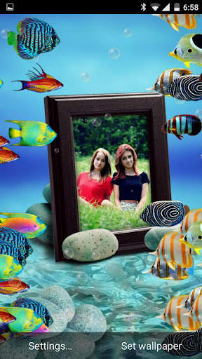 Aquarium Live Wallpaper Touch screenshot 5